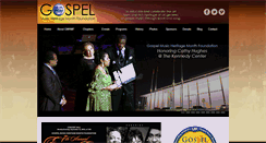 Desktop Screenshot of gospelmusicheritage.org